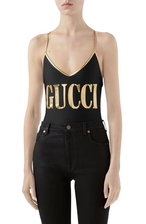 robert gucci one piece|gucci one piece swimsuit black.